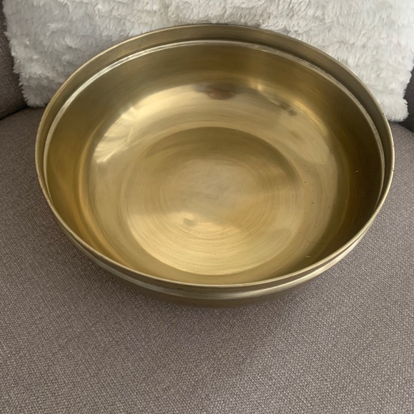 Threshold Gold Brass Decorative Bowl - Picture 2 of 3
